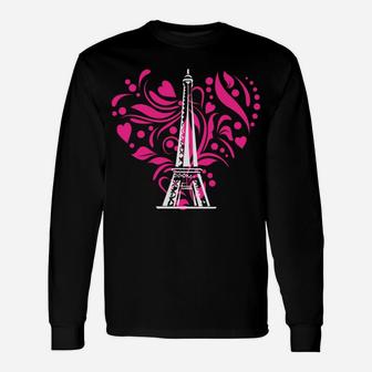 Paris Eiffel Tower | Take Me To Paris France Unisex Long Sleeve | Crazezy UK