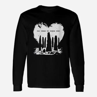 Pass Through The Standing Stones Long Sleeve T-Shirt - Thegiftio