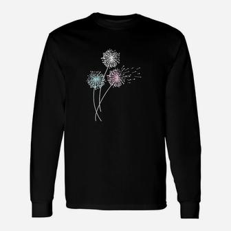 Pastel Dandelions Unisex Long Sleeve | Crazezy