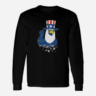 Patriotic Usa American Flag Merica Grunt Support Youth Unisex Long Sleeve | Crazezy