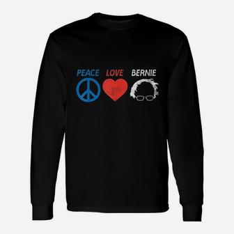 Peace Sign Love Heart Unisex Long Sleeve | Crazezy CA