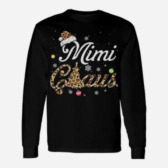 Ph Christmas Santa Matching Family Costume Mimi Claus Sweatshirt Unisex Long Sleeve | Crazezy