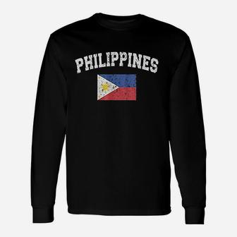 Philippines Flag Unisex Long Sleeve | Crazezy DE