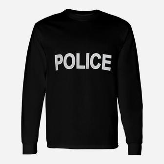 Police Unisex Long Sleeve | Crazezy AU