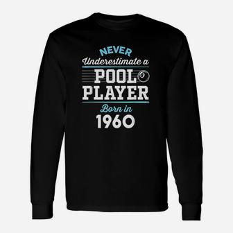 Pool And Billiard Player Unisex Long Sleeve | Crazezy