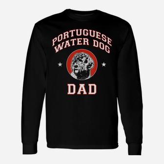 Portuguese Water Dog Dad Unisex Long Sleeve | Crazezy CA