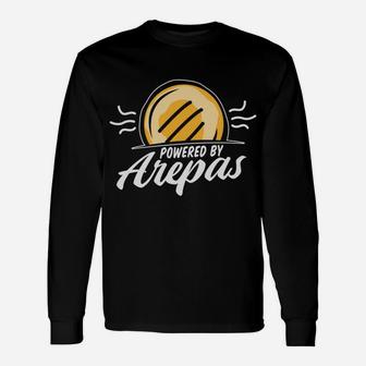 Powered By Arepas Unisex Long Sleeve | Crazezy