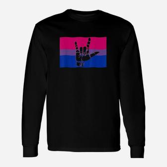 Pride Flag And Love Sign Unisex Long Sleeve | Crazezy