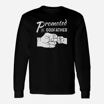 Promoted To Godfather Uncle Unisex Long Sleeve | Crazezy CA
