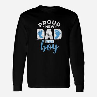 Proud New Dad Long Sleeve T-Shirt - Thegiftio UK