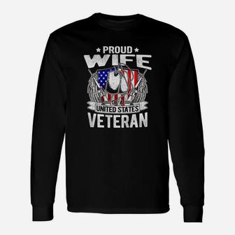 Proud Wife Of A United States Unisex Long Sleeve | Crazezy