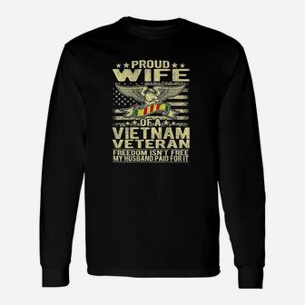 Proud Wife Of Vietnam Unisex Long Sleeve | Crazezy