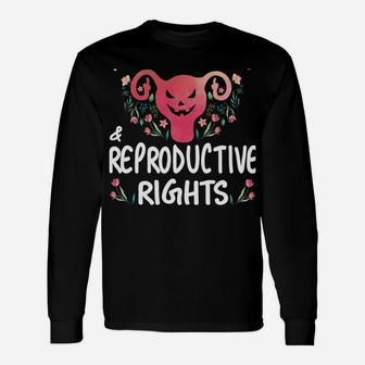 Pumpkin Spice And Reproductive Rights Hoodie For Women Unisex Long Sleeve | Crazezy