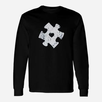 Puzzle For Women Awareness Gifts For Her Unisex Long Sleeve | Crazezy