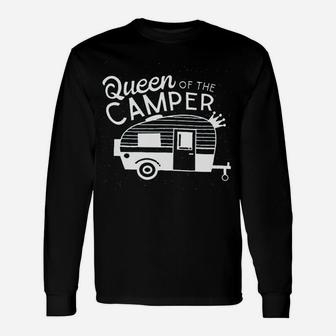 Queen Of The Camper Unisex Long Sleeve | Crazezy