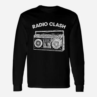 Radio Clash Unisex Long Sleeve | Crazezy