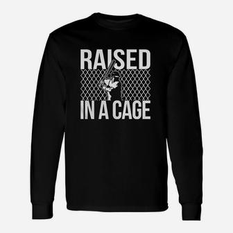Raised In A Cage Unisex Long Sleeve | Crazezy CA