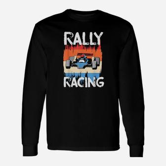 Rally Racing Race Car Automobile Long Sleeve T-Shirt - Monsterry UK
