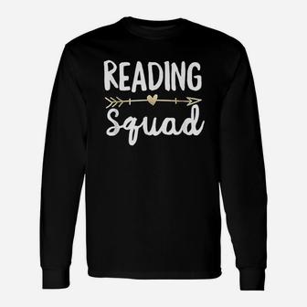 Reading Squad Unisex Long Sleeve | Crazezy