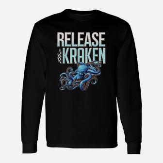 Release The Kraken Unisex Long Sleeve | Crazezy AU