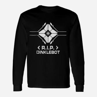 Rest In Peace Dinklebot Ghost Unisex Long Sleeve | Crazezy
