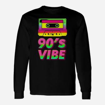 Retro 90'S Vibe Vintage Nineties Child Retro Cassette Tape Unisex Long Sleeve | Crazezy
