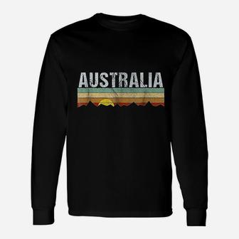 Retro Vintage Australia Unisex Long Sleeve | Crazezy AU