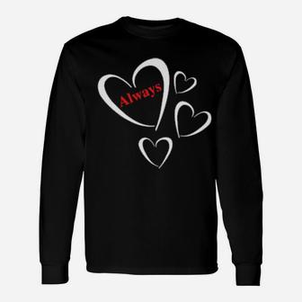 'S Heart Cute Power Valentine's Day Love Long Sleeve T-Shirt - Monsterry
