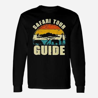 Safari Tour Guide Unisex Long Sleeve | Crazezy