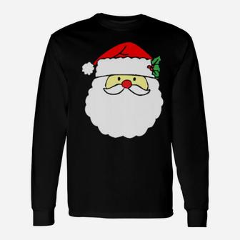 Santa Claus Long Sleeve T-Shirt - Monsterry DE