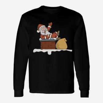 Santa Clause Long Sleeve T-Shirt - Monsterry CA