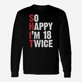 Sarcastic Funny 36 Years Old Bday Vintage 36Th Birthday Tee Unisex Long Sleeve | Crazezy