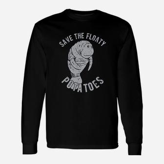 Save The Floaty Potatoes Long Sleeve T-Shirt - Thegiftio UK