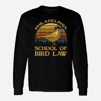 School Of Bird Law Long Sleeve T-Shirt - Thegiftio UK
