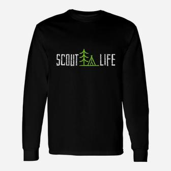 Scout Scouting Leader Camping Hiking Unisex Long Sleeve | Crazezy DE