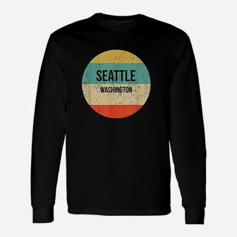 Seattle Washington Seattle Unisex Long Sleeve | Crazezy UK