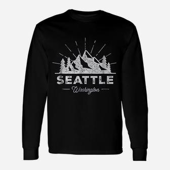 Seattle Washington Unisex Long Sleeve | Crazezy UK