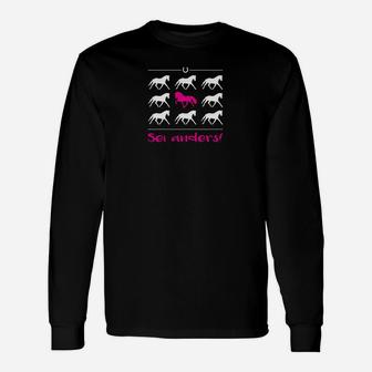 Sei Anders Isi Edition Pink Langarmshirts - Seseable