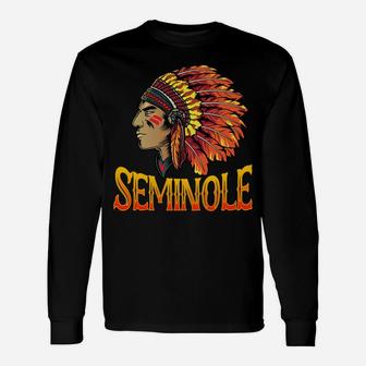 Seminole Tribe Native American Seminole Heritage Related Unisex Long Sleeve | Crazezy AU
