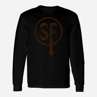 Sf Face Sanity's Fall Down Larry Unisex Long Sleeve | Crazezy AU