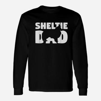 Sheltie Dog Father Unisex Long Sleeve | Crazezy CA