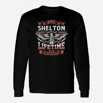 Shelton Team Life Time Member Long Sleeve T-Shirt - Thegiftio UK