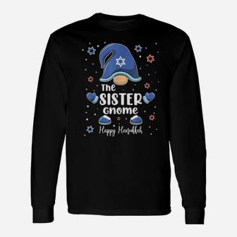 Sister Gnome Hanukkah Long Sleeve T-Shirt - Monsterry