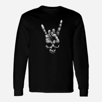 Skull Hand Unisex Long Sleeve | Crazezy DE