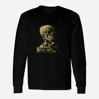 Skull Of A Skeleton Unisex Long Sleeve | Crazezy DE