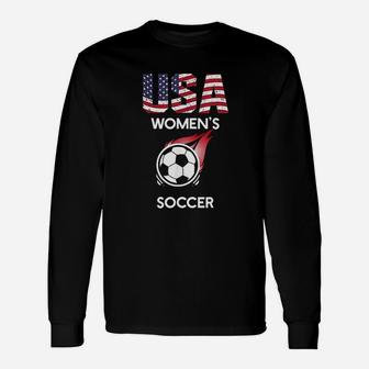 Soccer Team Usa Unisex Long Sleeve | Crazezy UK