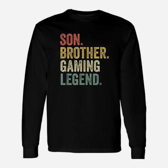 Son Brother Gaming Legend Unisex Long Sleeve | Crazezy