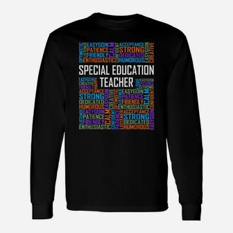 Sped Special Education Retro Long Sleeve T-Shirt - Thegiftio UK