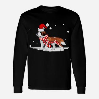 St Bernard Dog Funny Xmas This Is My Christmas Pajama Unisex Long Sleeve | Crazezy UK