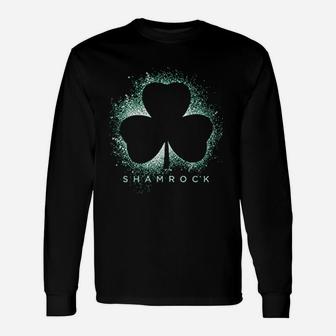 St Patricks Day Green Irish Shamrock Long Sleeve T-Shirt - Thegiftio UK